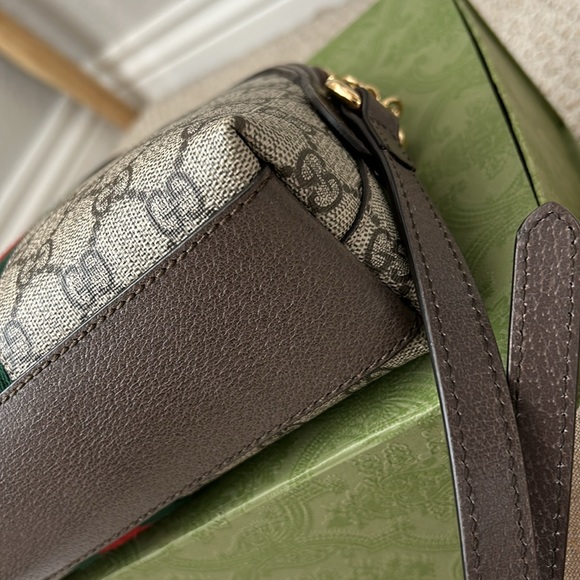 Authentic Gucci Crossbody Dome Ophidia Small Shoulder Bag - Picture 9 of 9